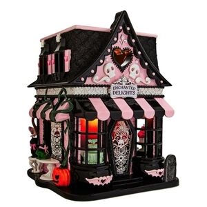 Bath & Body Works Enchanted Delights Black and Pink House